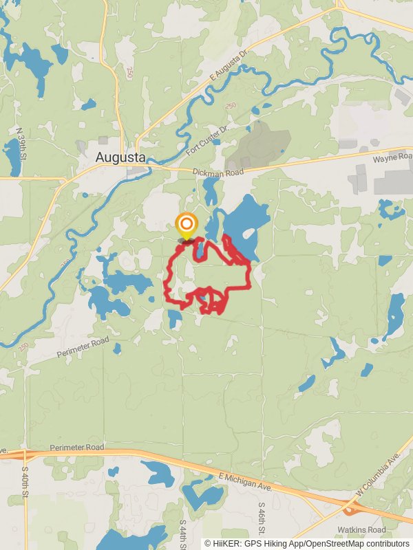 Red Trail and Yellow Trail Loop - Eagle Lake