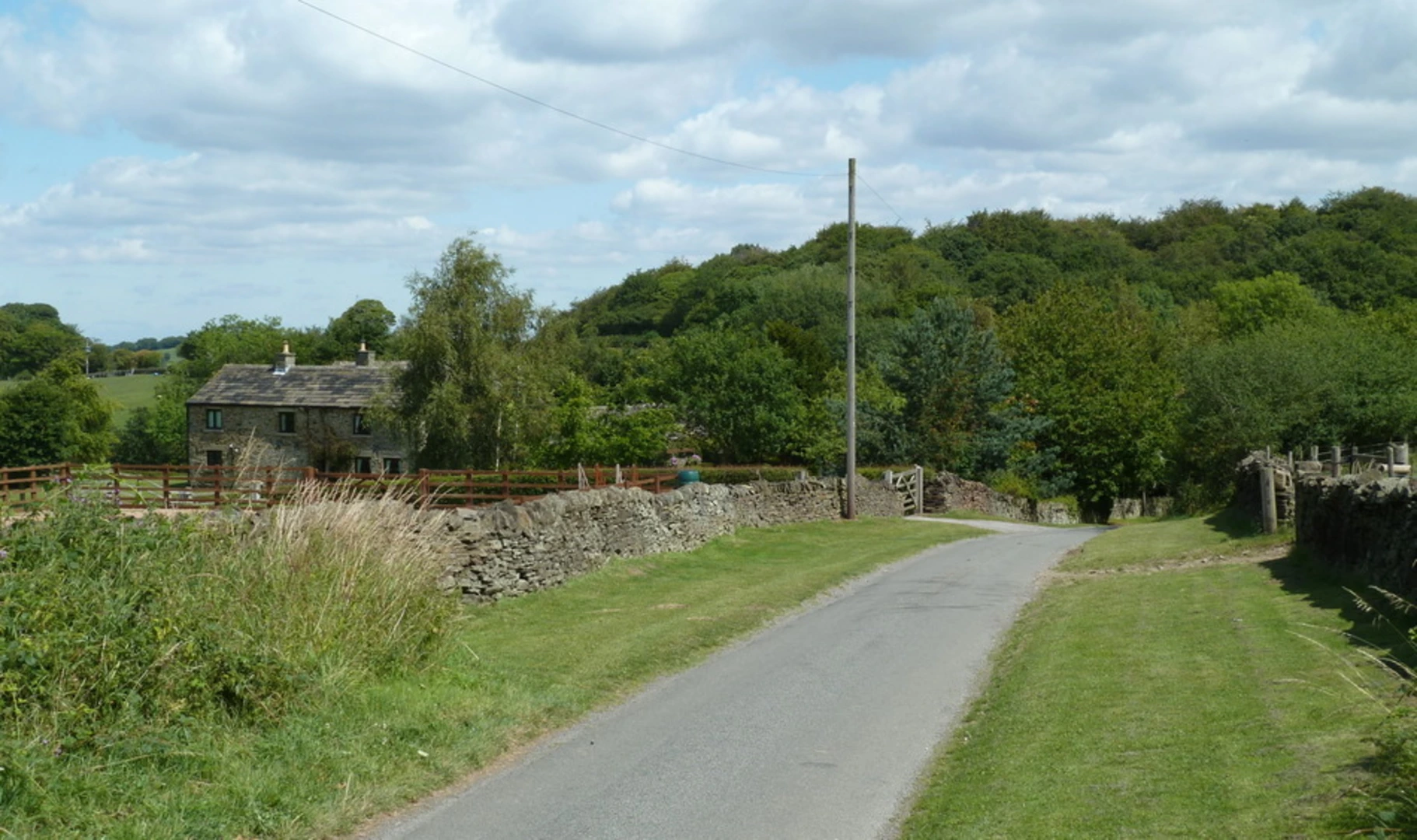 An image depicting the trail Mickley Circular Walk and its surrounding area.