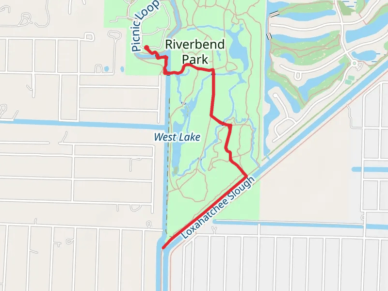 Loxahatchee Slough from Riverbend Park