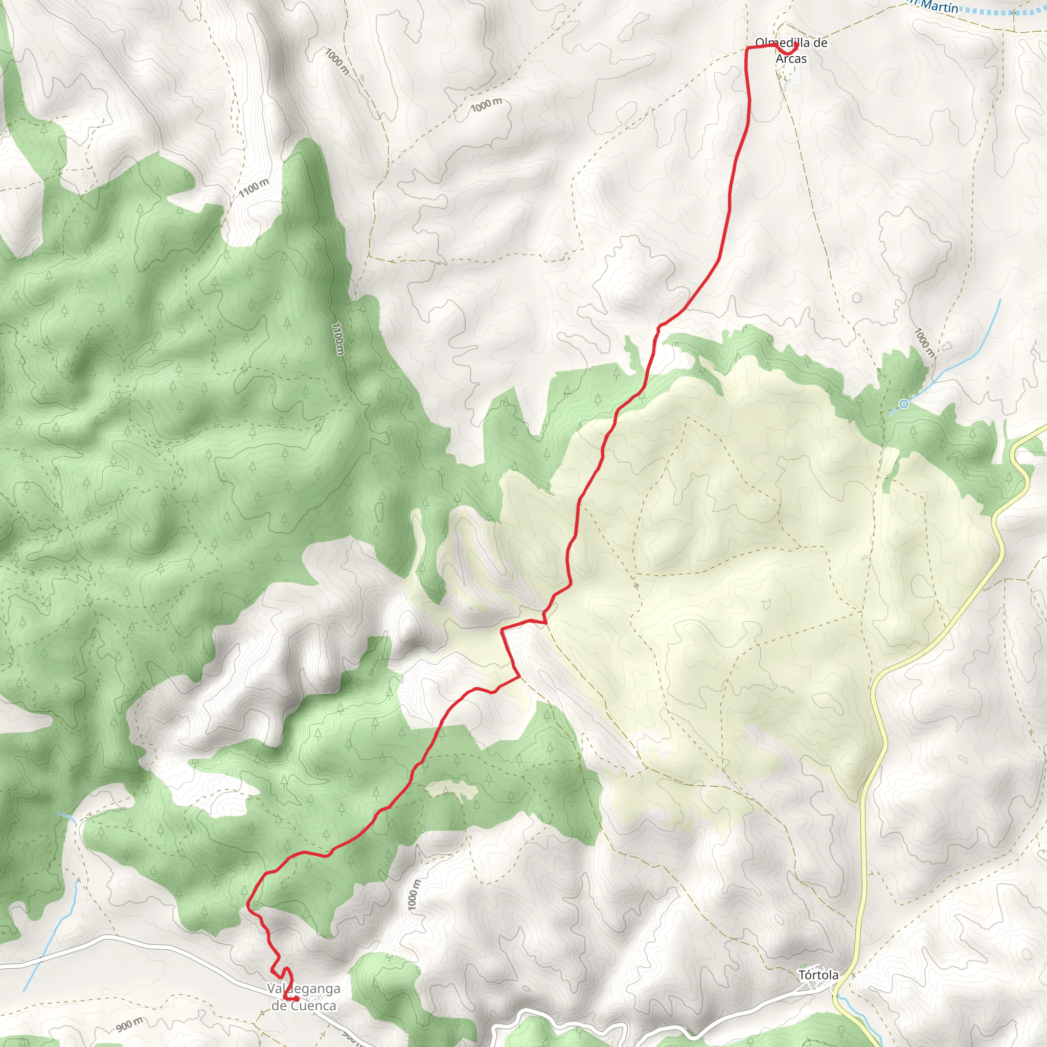 Basin Trail PR CU 61 mobile static map