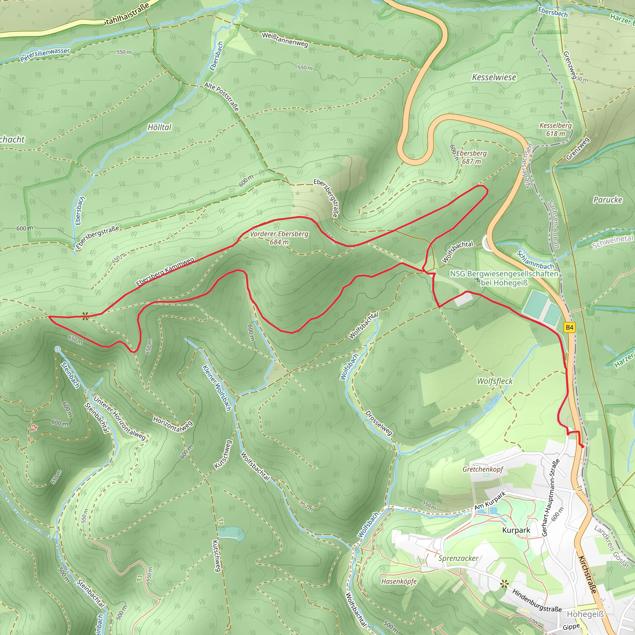 Vorderer Ebersberg Loop mobile static map