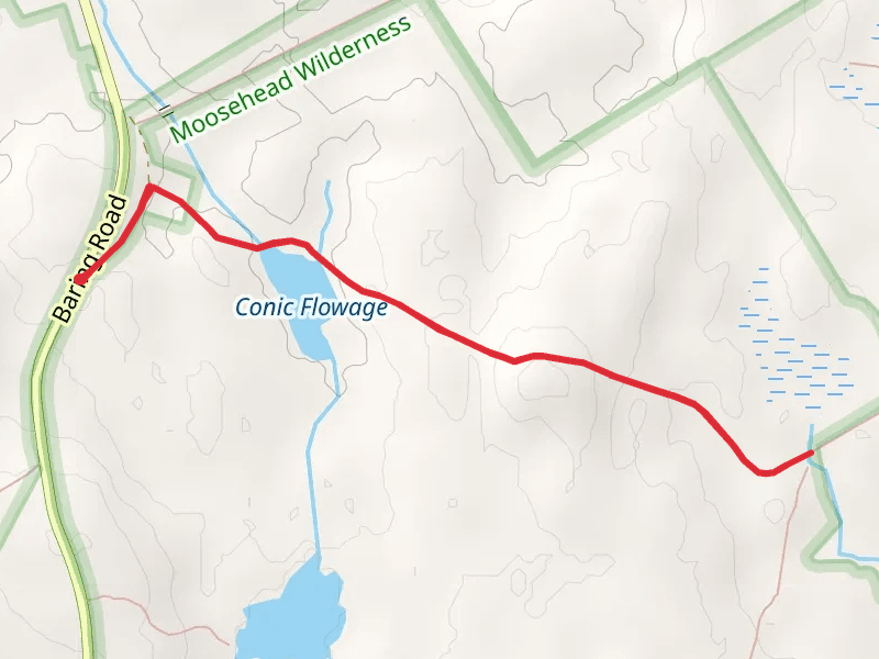 Mullen Trail from Baring Road