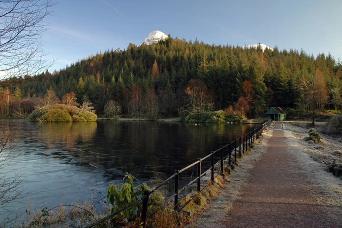 Stac a’Chlamhain Hill Loop Trail from Glencoe Lochan