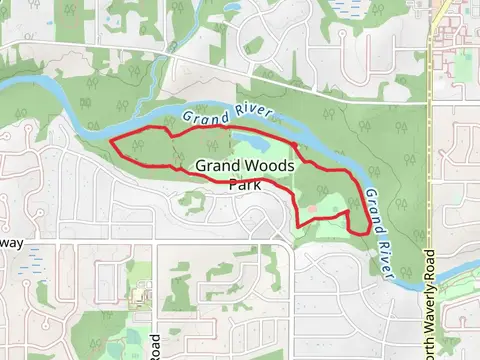 Grand River and Grand Woods Park Loop