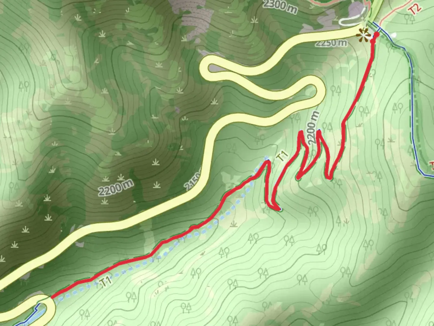 An image depicting the trail Donner Reed Party and Mormon Pioneer Trail and its surrounding area.