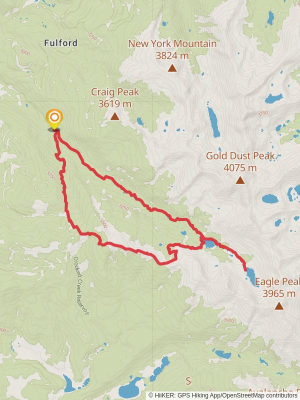Lake Charles Trail and Ironedge Trail Loop