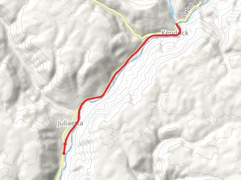 Walk along Potlatch River