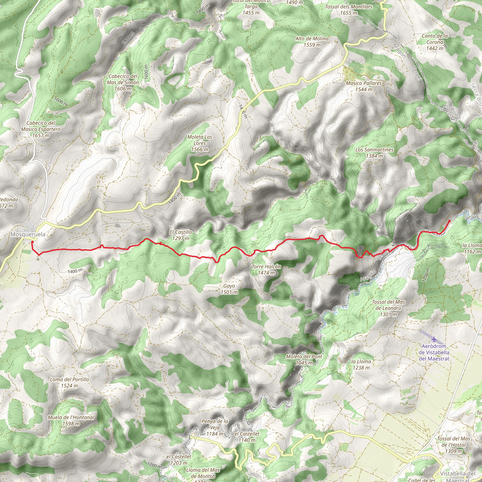 Virgin of the Star PR TE 83 mobile static map