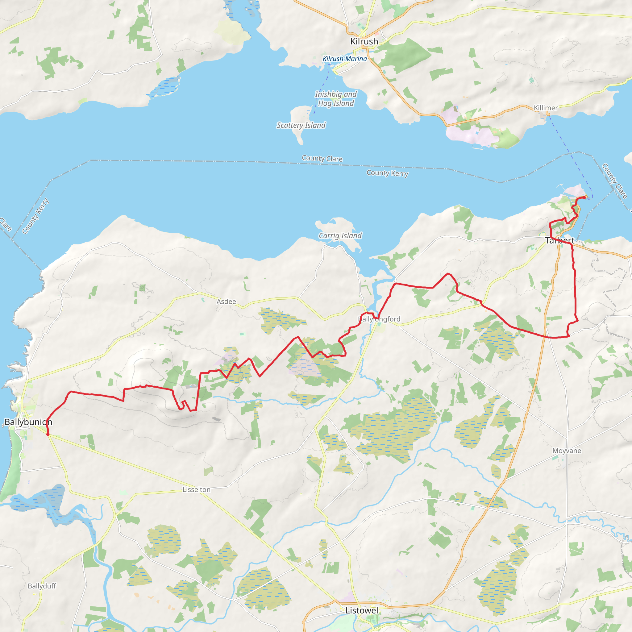 Shannon Way mobile static map