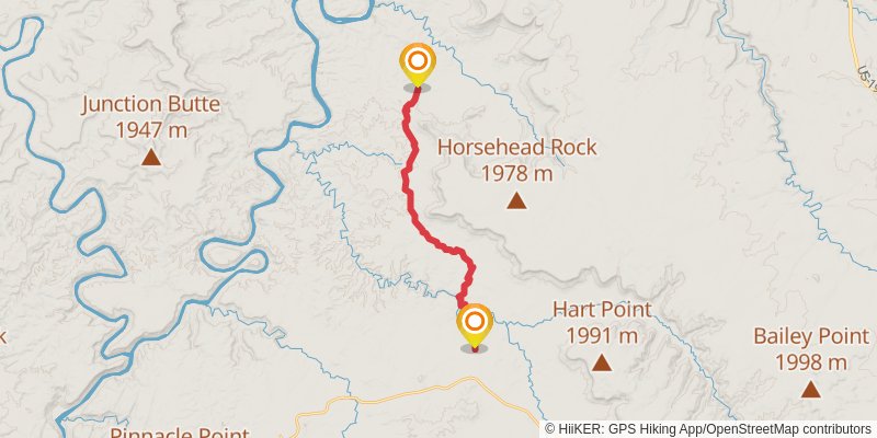 American Discovery Trail North Route stage 279 Map
