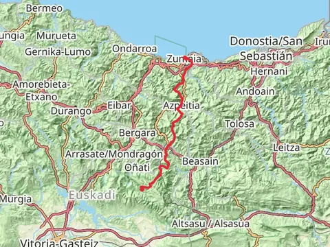 GR 286 Sendero de los tres Templos