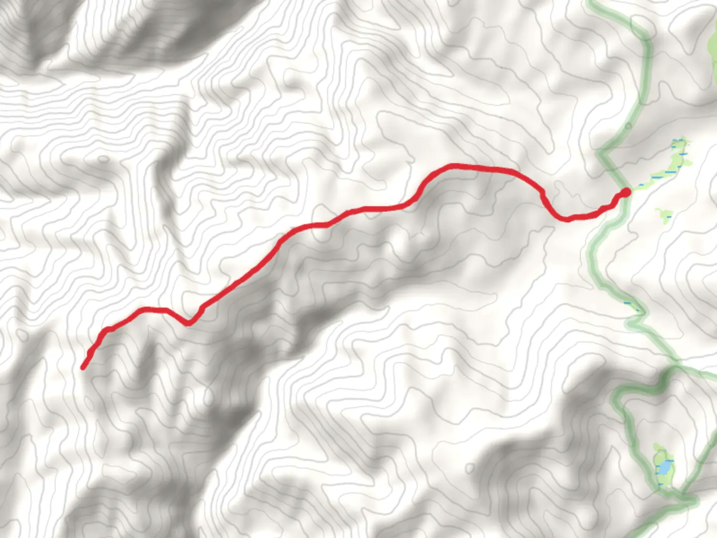 An image depicting the trail South Twentymile Trail and its surrounding area.