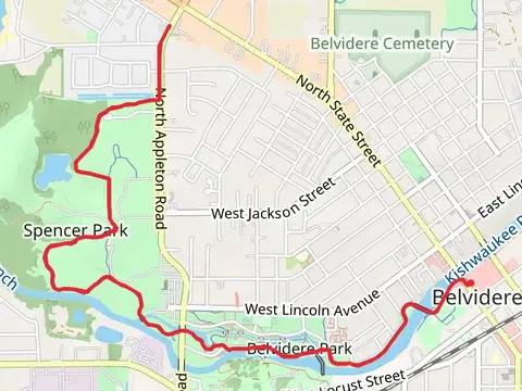 Kishwaukee Riverfront Path