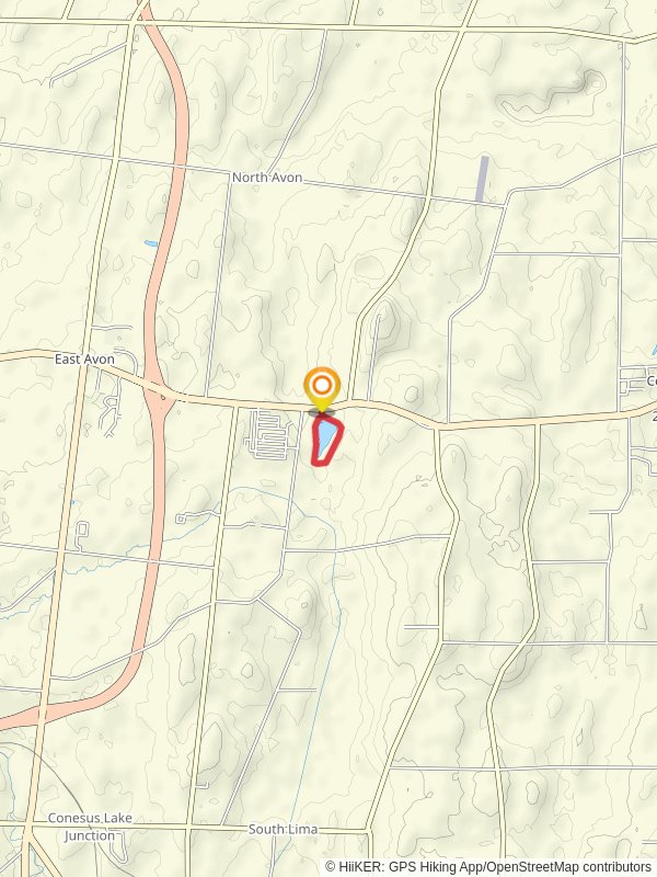 Twin Cedars Loop Trail mobile static map