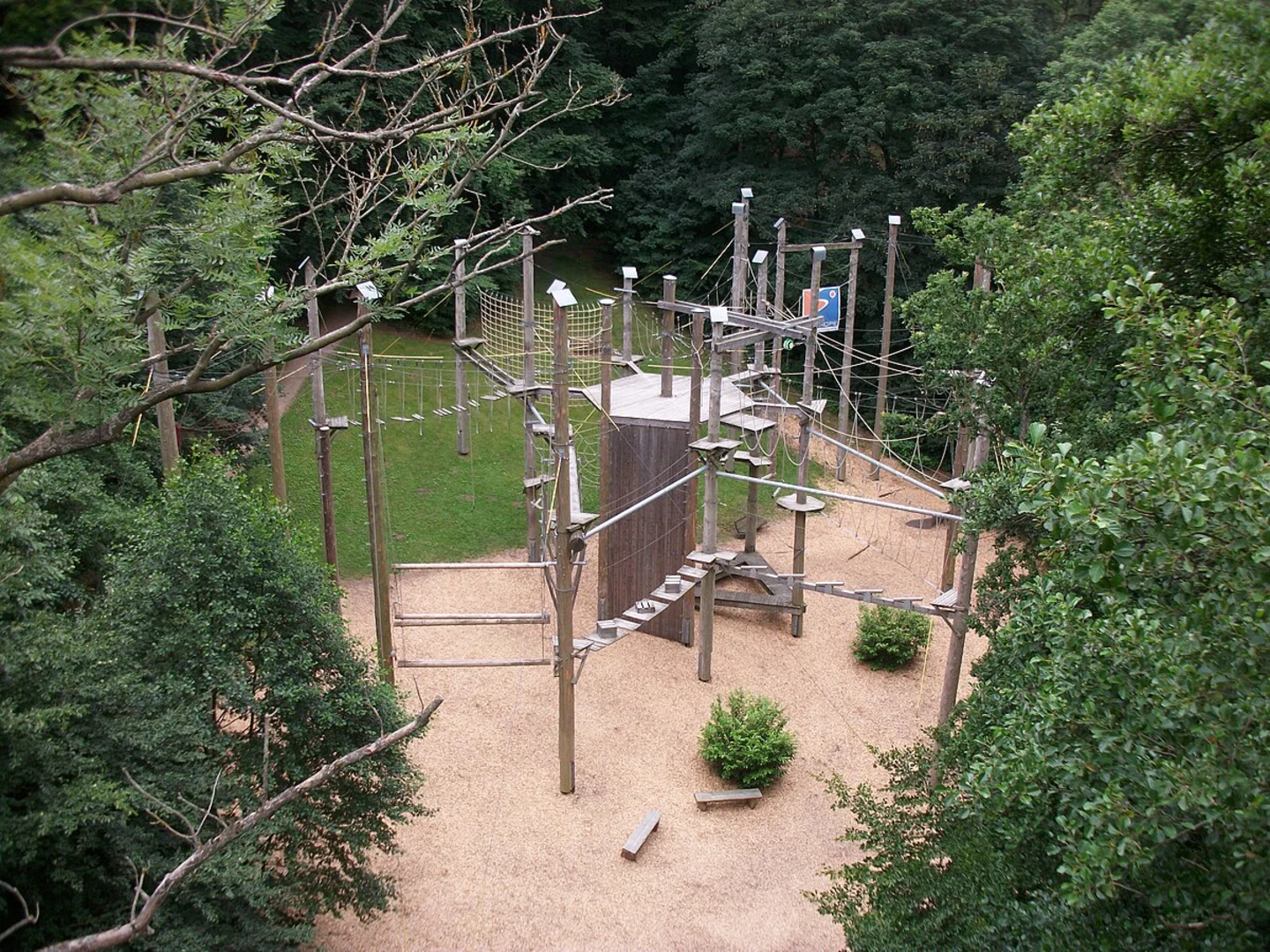 An image depicting the trail Harzburg, Luchsgehege and Baumwipfelpfad Harz Loop - Luchstour and its surrounding area.