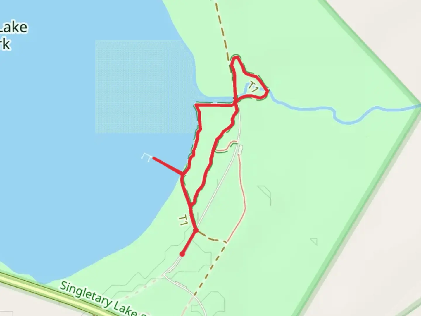 An image depicting the trail CCC Loop Trail and its surrounding area.