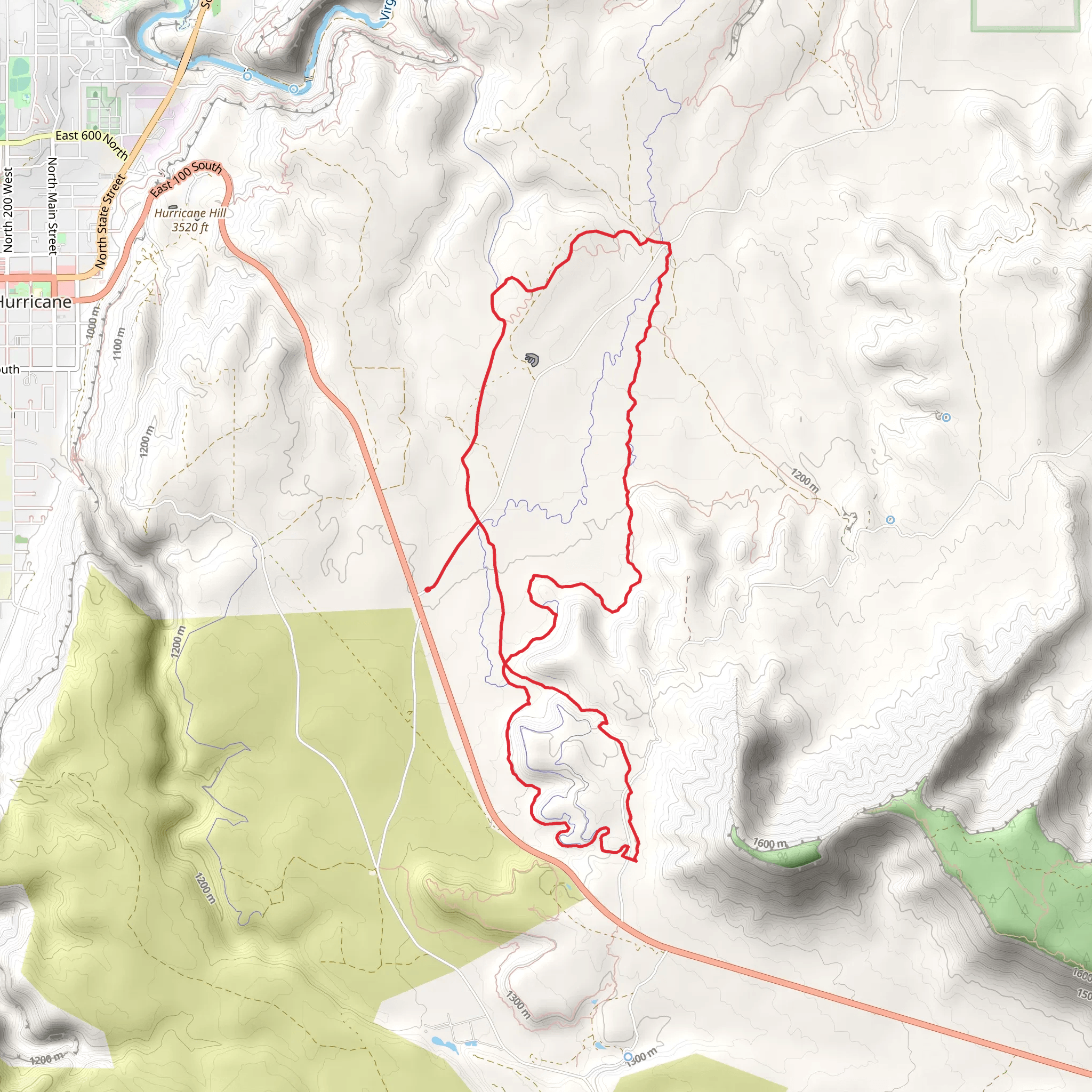 JEM Trail, Cryptobiotic Trail and Goosebumps Loop mobile static map