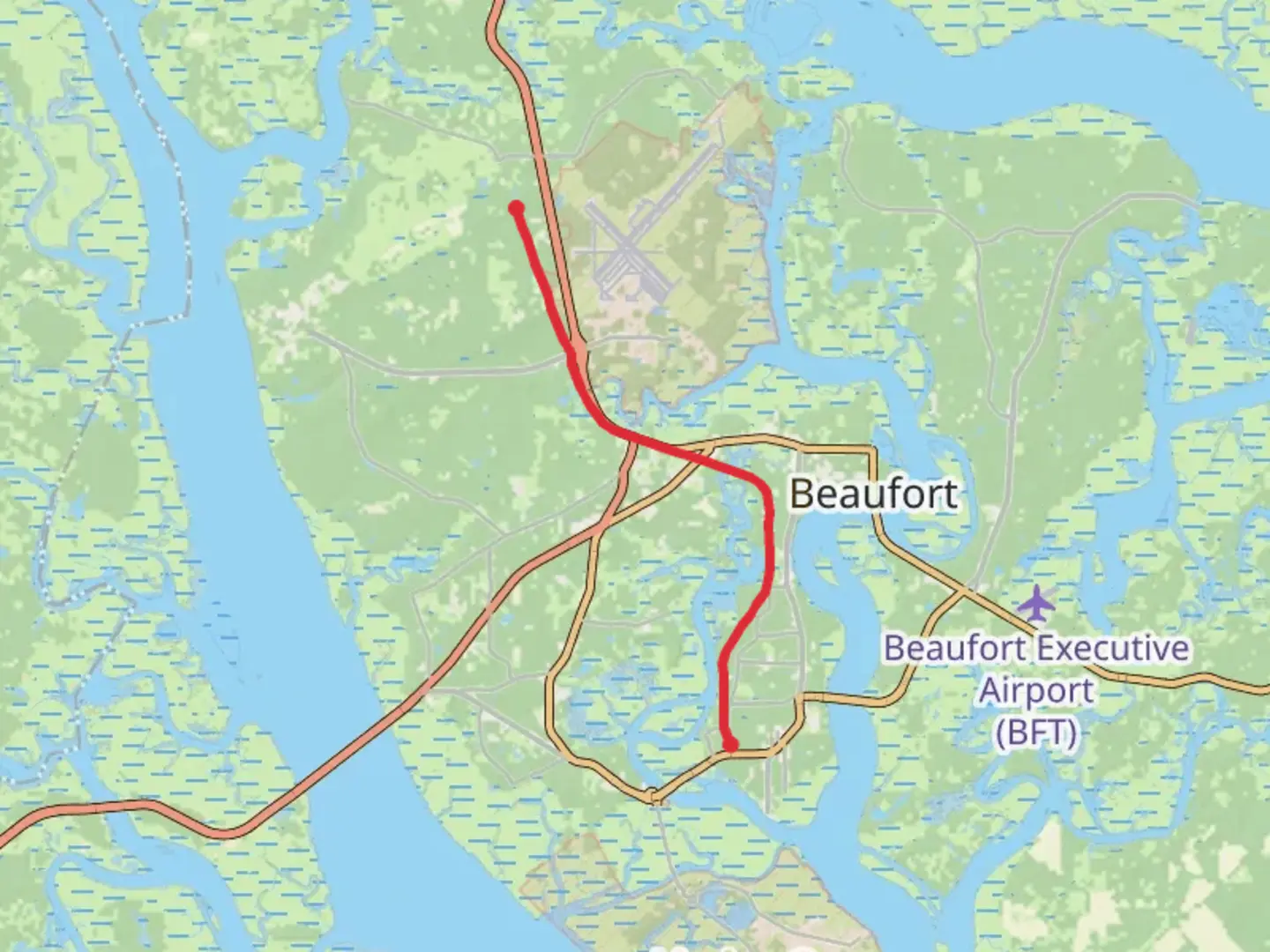 An image depicting the trail Spanish Moss Trail and its surrounding area.