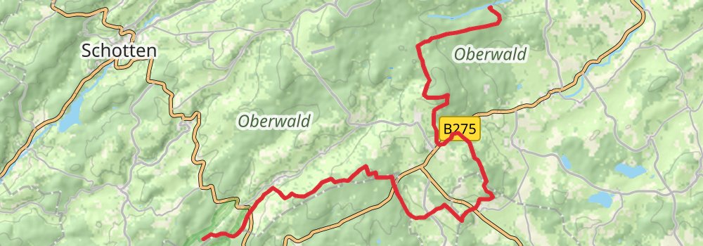 Vulkanring Vogelsberg stage 3 Map