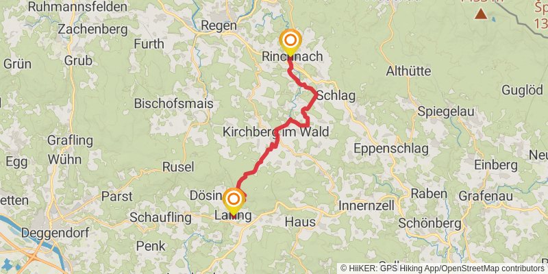 Gunthersteig stage 2 Map