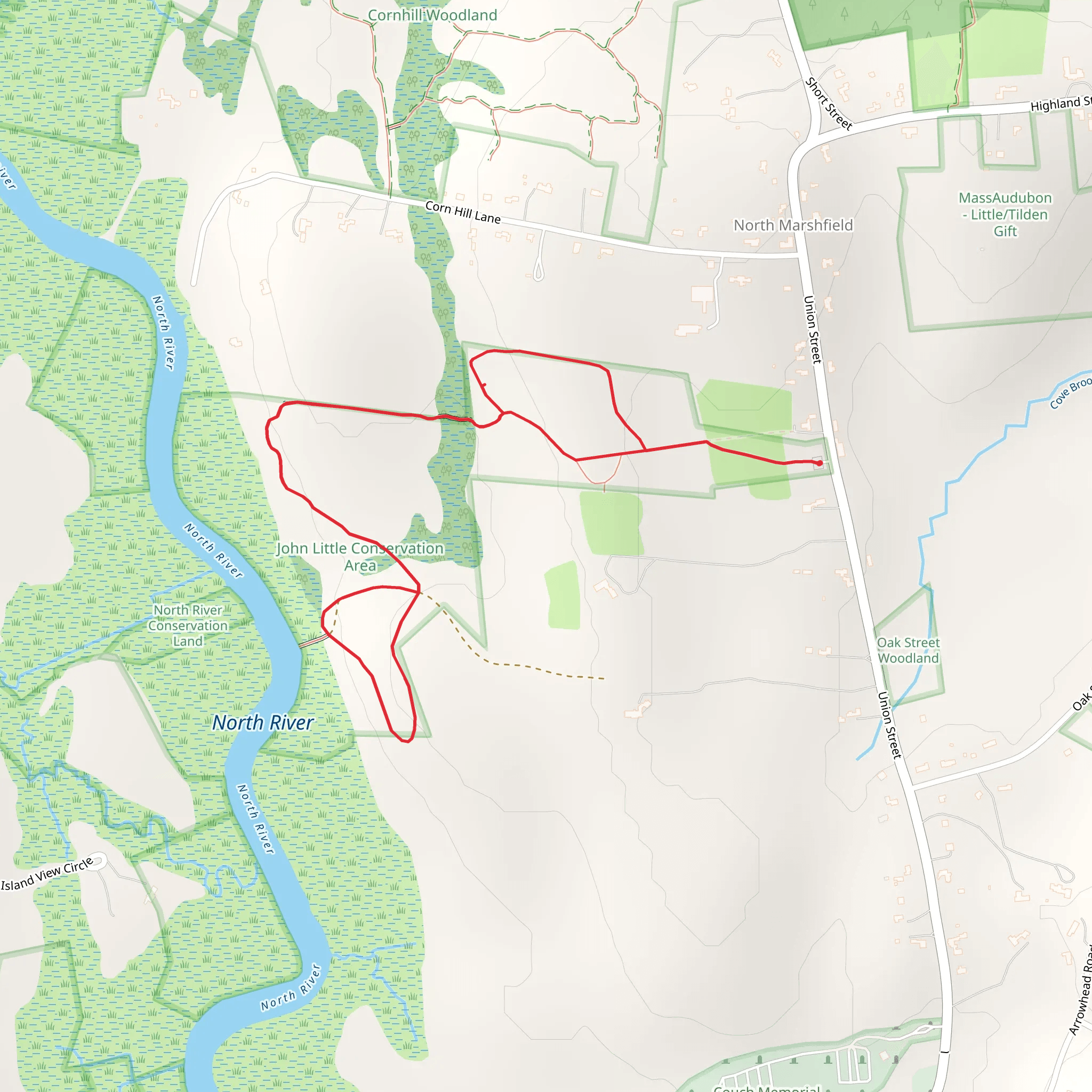 Union Street West Loop mobile static map