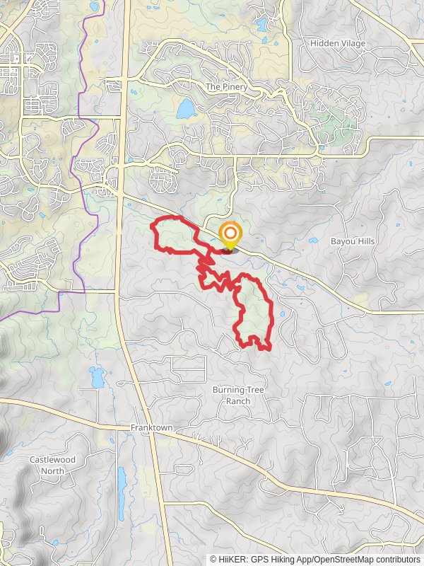 Bayou Gulch Open Space Trail and Two Bridges Trail