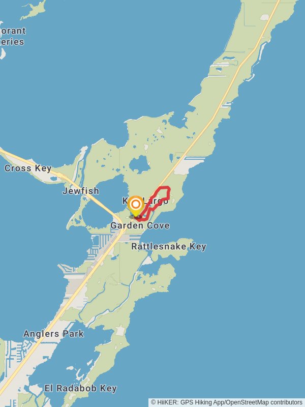 Port Bougainville Loop Trail mobile static map