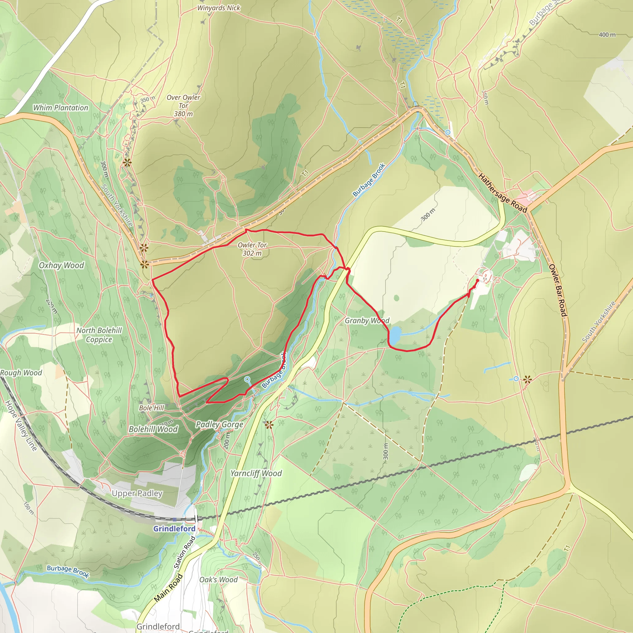 Woodland Explorer Walk mobile static map