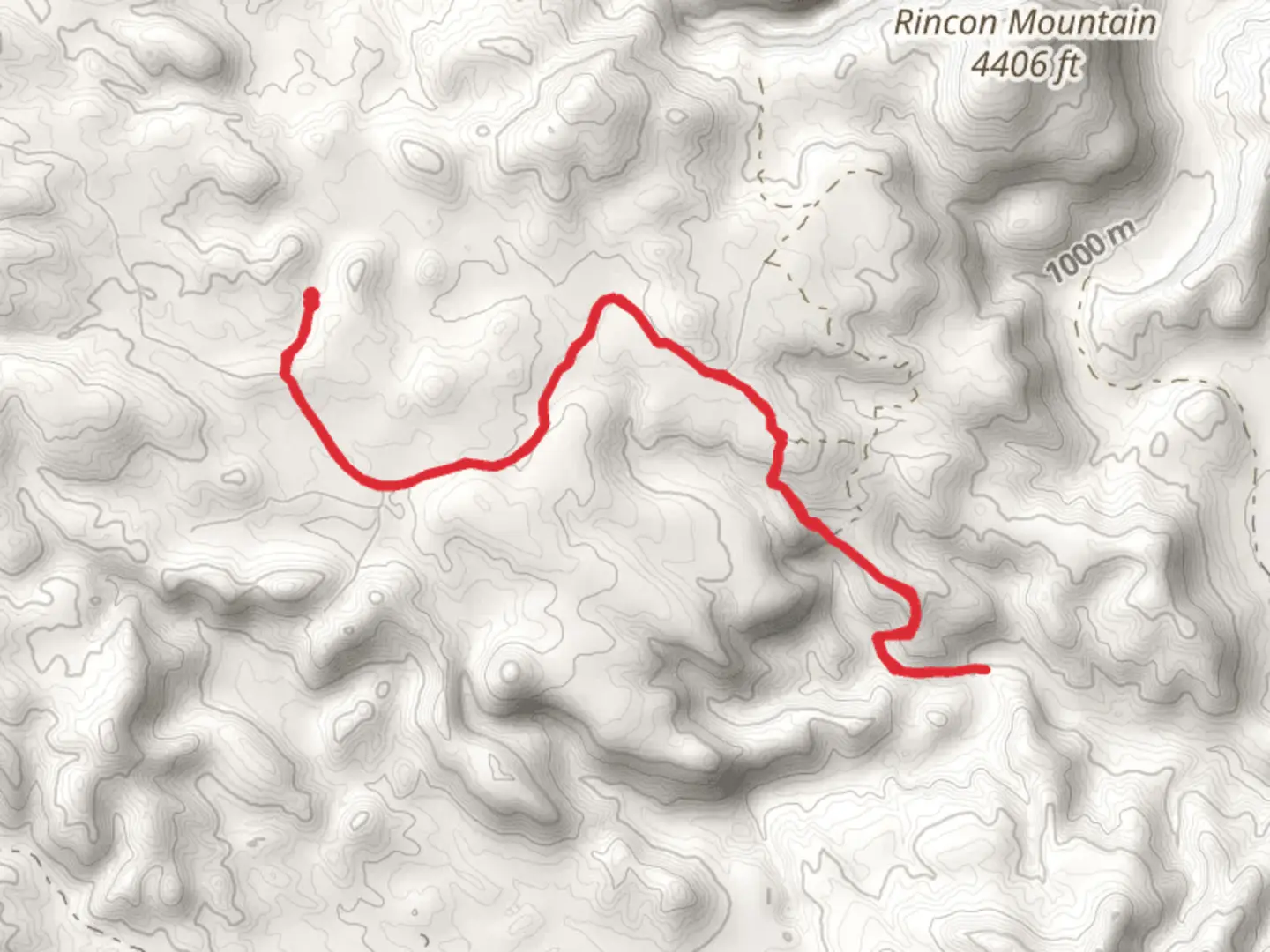 An image depicting the trail Madrid Falls Road and its surrounding area.