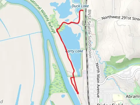 Carty Lake and Duck Lake