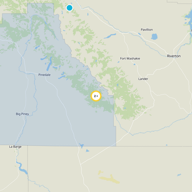 Sublette County Static Map