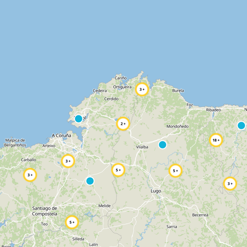 As Pontes De García Rodríguez Static Map