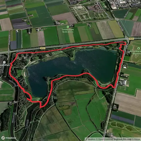 Zomerdel Geestmerambacht Loop via Winterpad, Hafiespad and Kleimeer