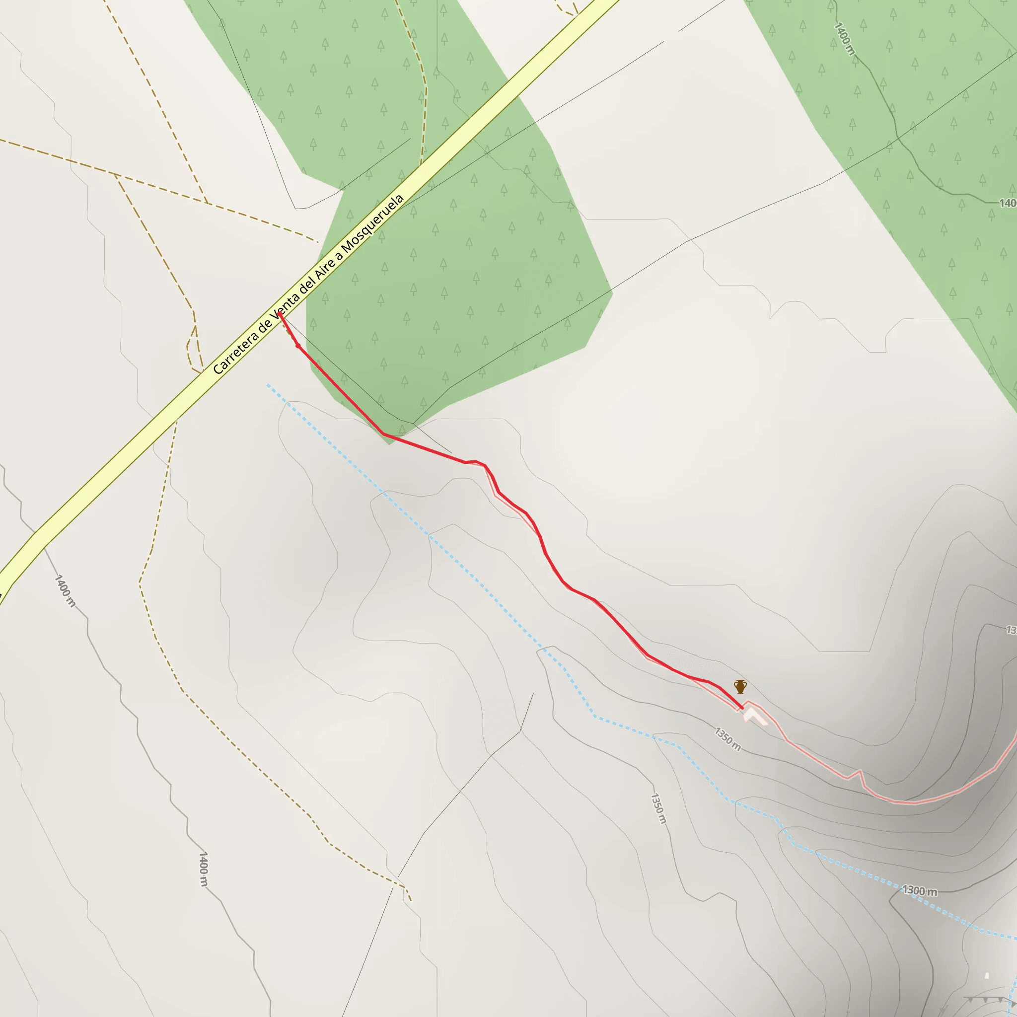 Rock Paintings Barranco de Gisbert PR TE 76 mobile static map