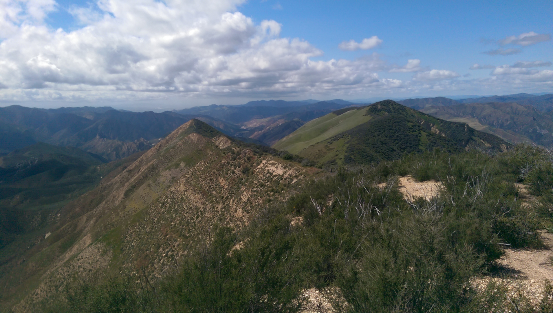 An image depicting the trail Hurricane Deck Trail and its surrounding area.