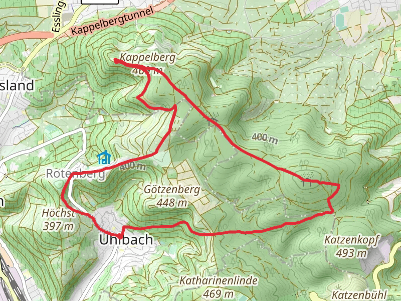 Stettener Weg and Kaiserstraße Loop