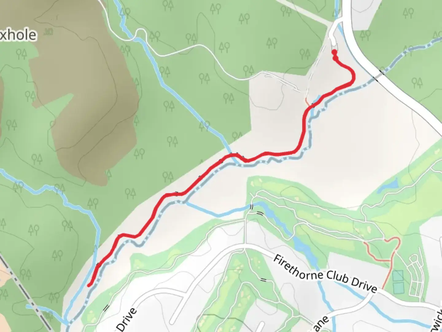 An image depicting the trail Sixmile Creek Walk and its surrounding area.