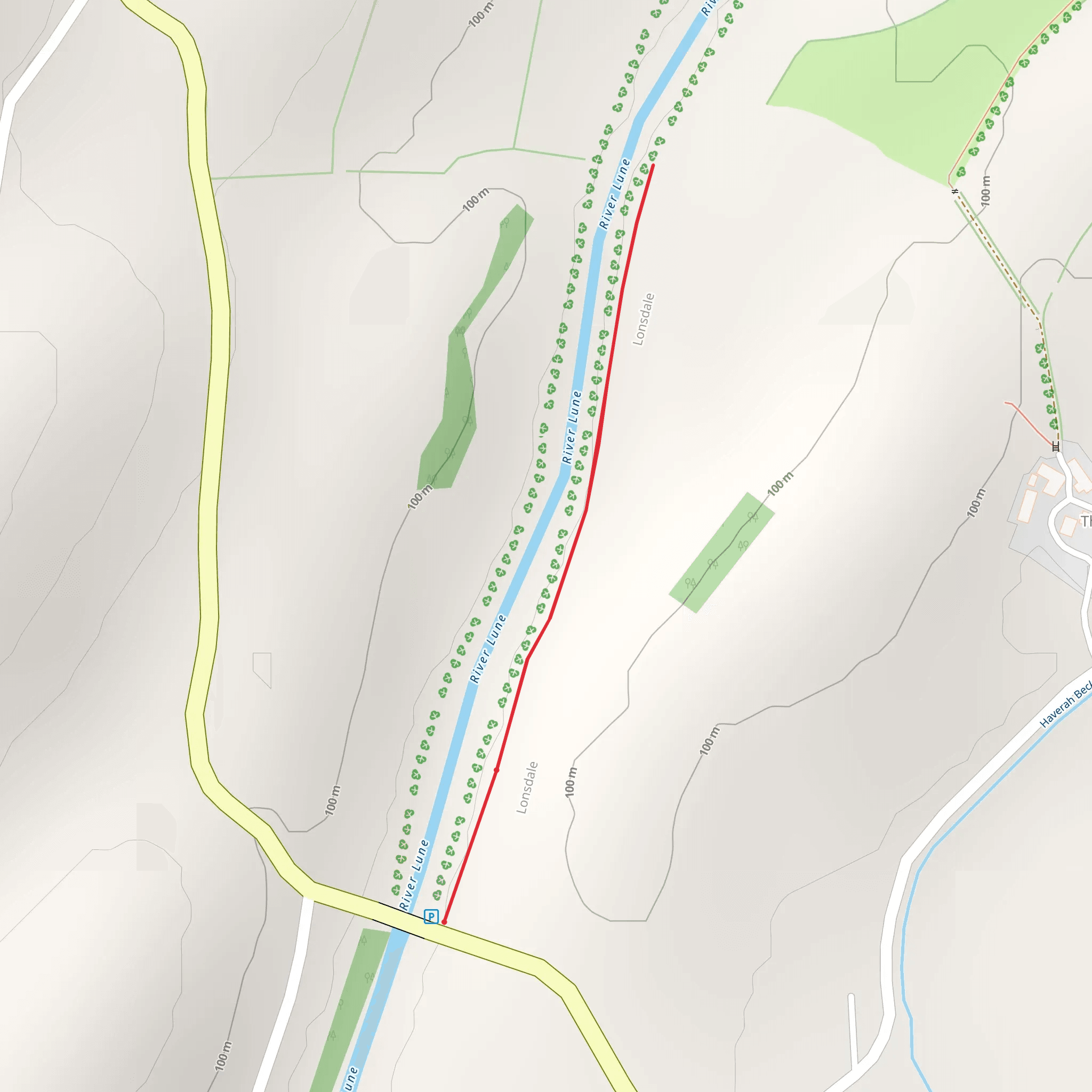 Killington New Bridge Walk mobile static map