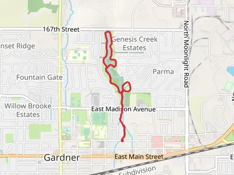 Brookside Park and Winwood Park Loop