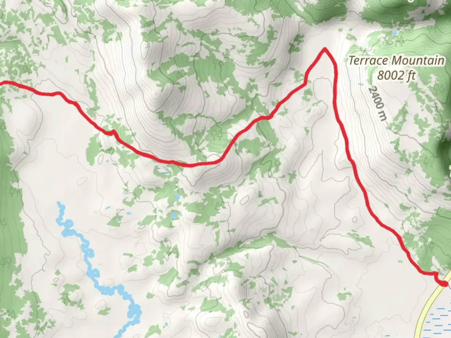 An image depicting the trail Fawn Pass Trail - Short and its surrounding area.