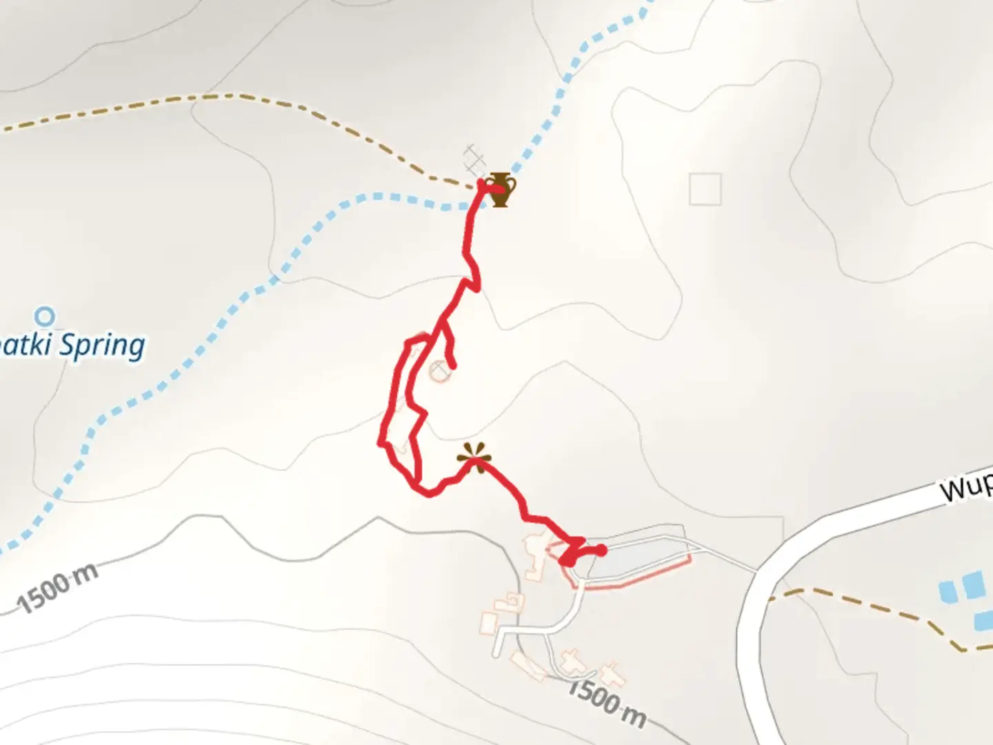 An image depicting the trail Wupatki Pueblo Trail and its surrounding area.