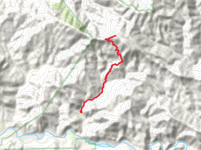 Santa Cruz Trail and Happy Hollow Connector Trail