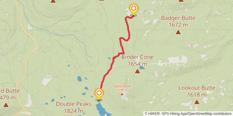 Ultra Pedestrian North Loop stage 149 Map