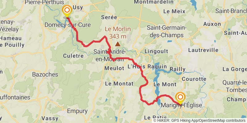 GR 13 stage 15 Map