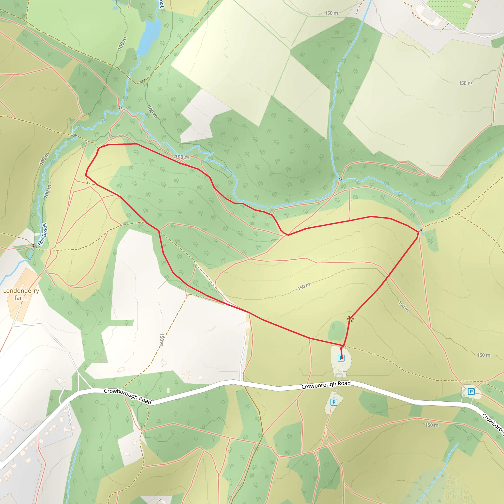 Friends Clump Loop mobile static map