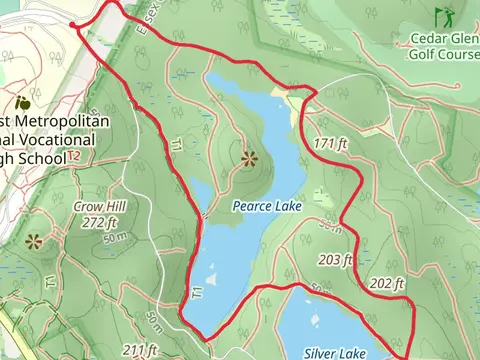 Eagle Rock and Pearce Lake Loop Trail