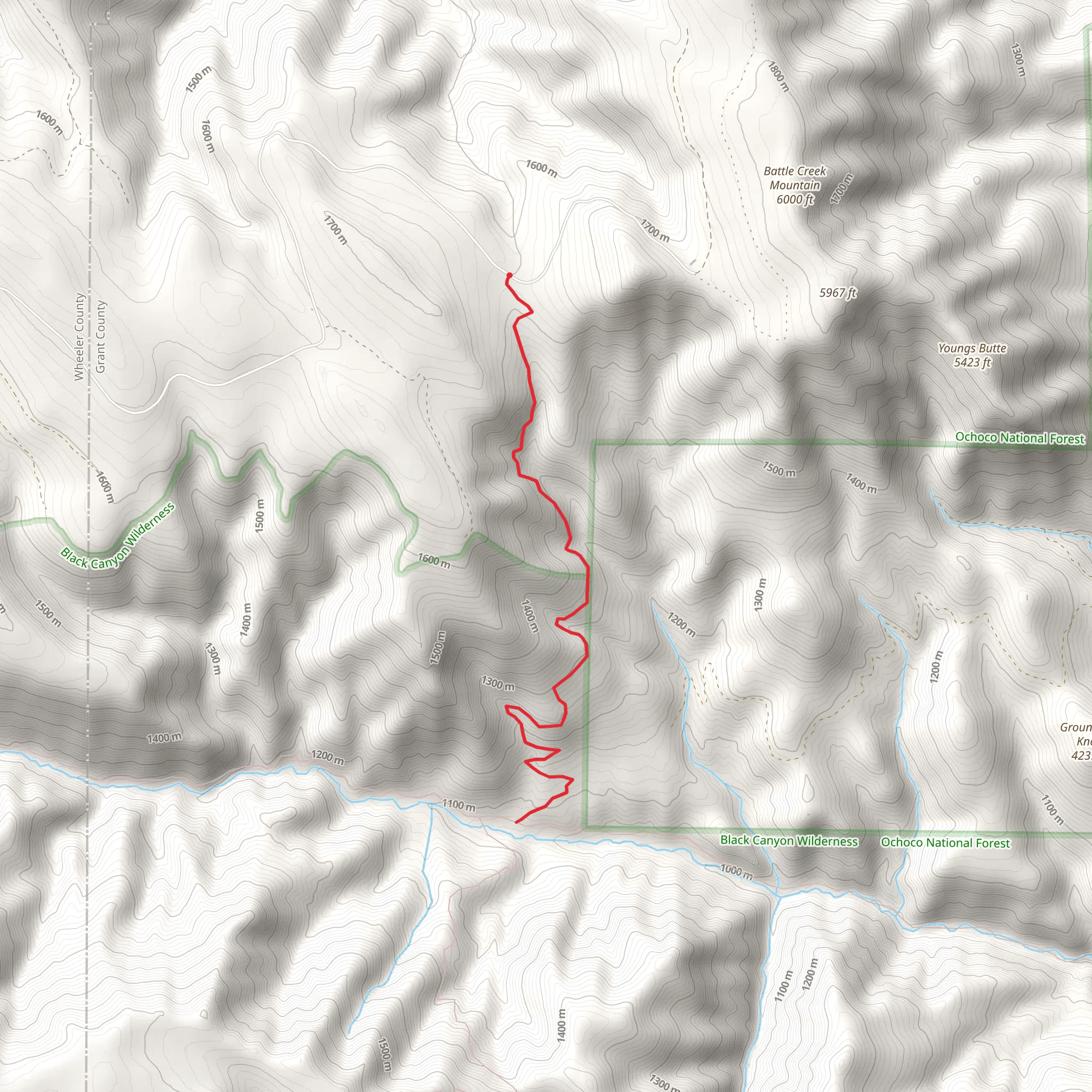 Payten Trail mobile static map
