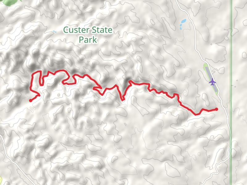 French Creek and Mt Coolidge Trail