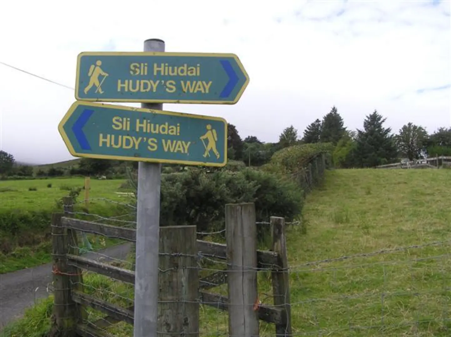 An image depicting the trail Hudy’s Way and its surrounding area.