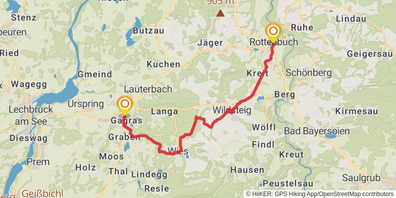 Heilige Landschaft Pfaffenwinkel - Westschleife stage 2 Map